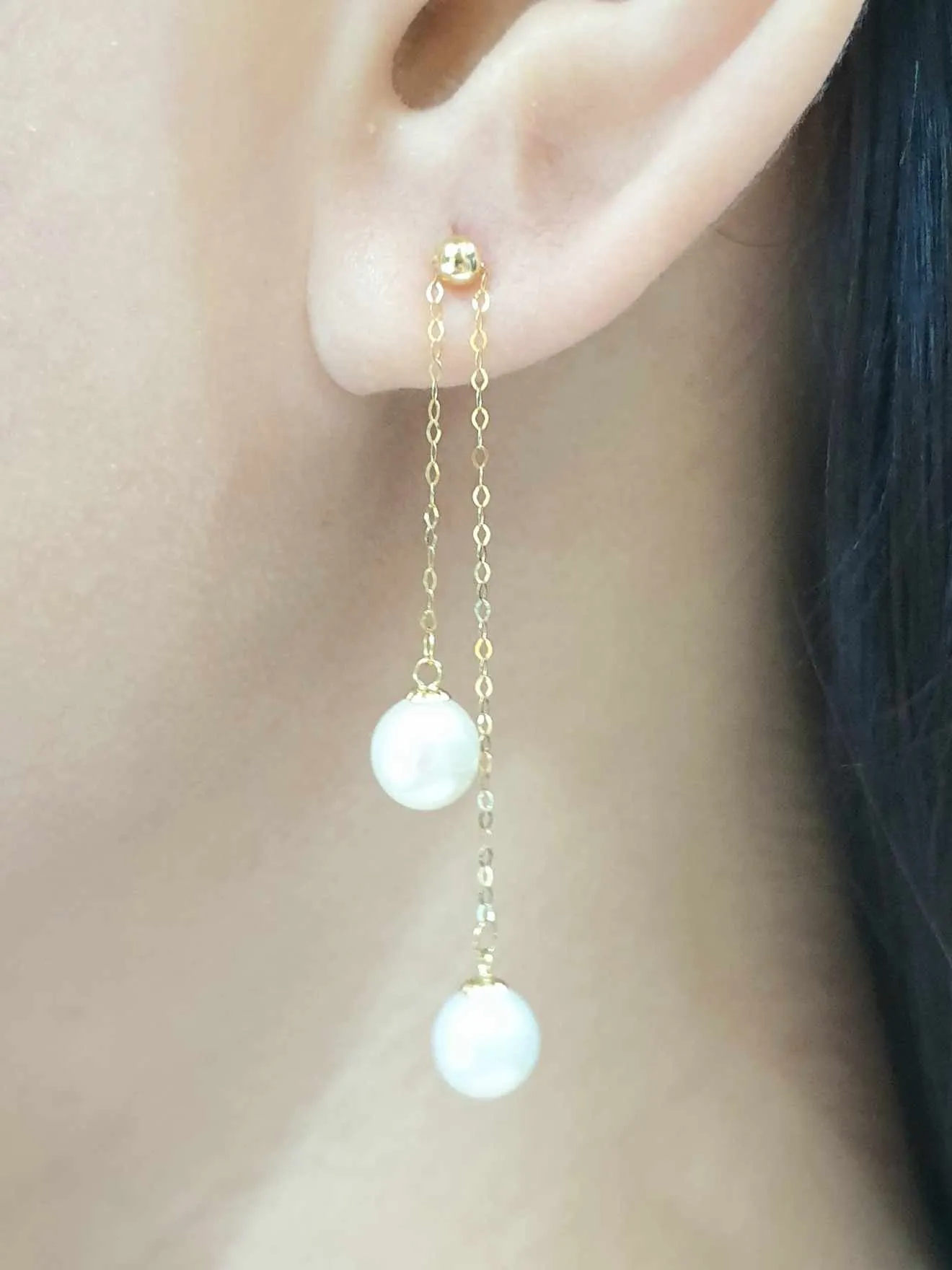 #GOLD2024 | 18K Akoya HOPE Pearl Drop Earrings