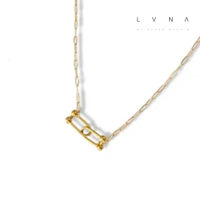 #GOLD2024 | 18K Golden Paperclip Hardwear Necklace 16-18”