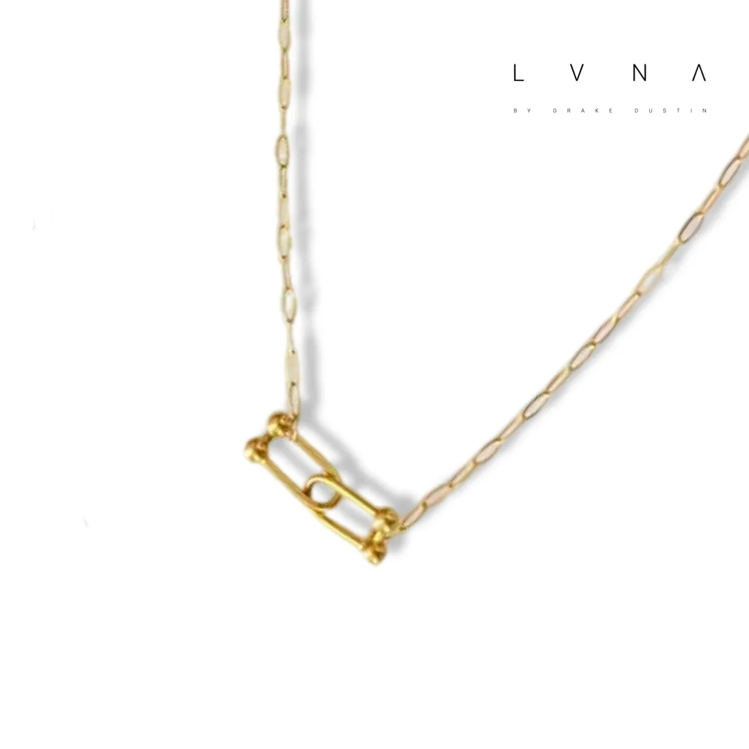#GOLD2024 | 18K Golden Paperclip Hardwear Necklace 16-18”
