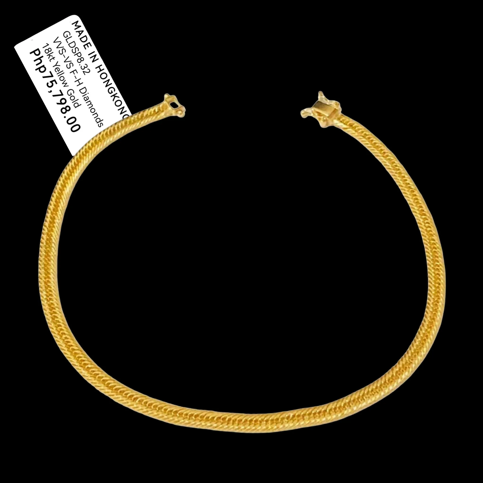#GOLD2024 | 18K Golden Triple Lock Unisex Bracelet